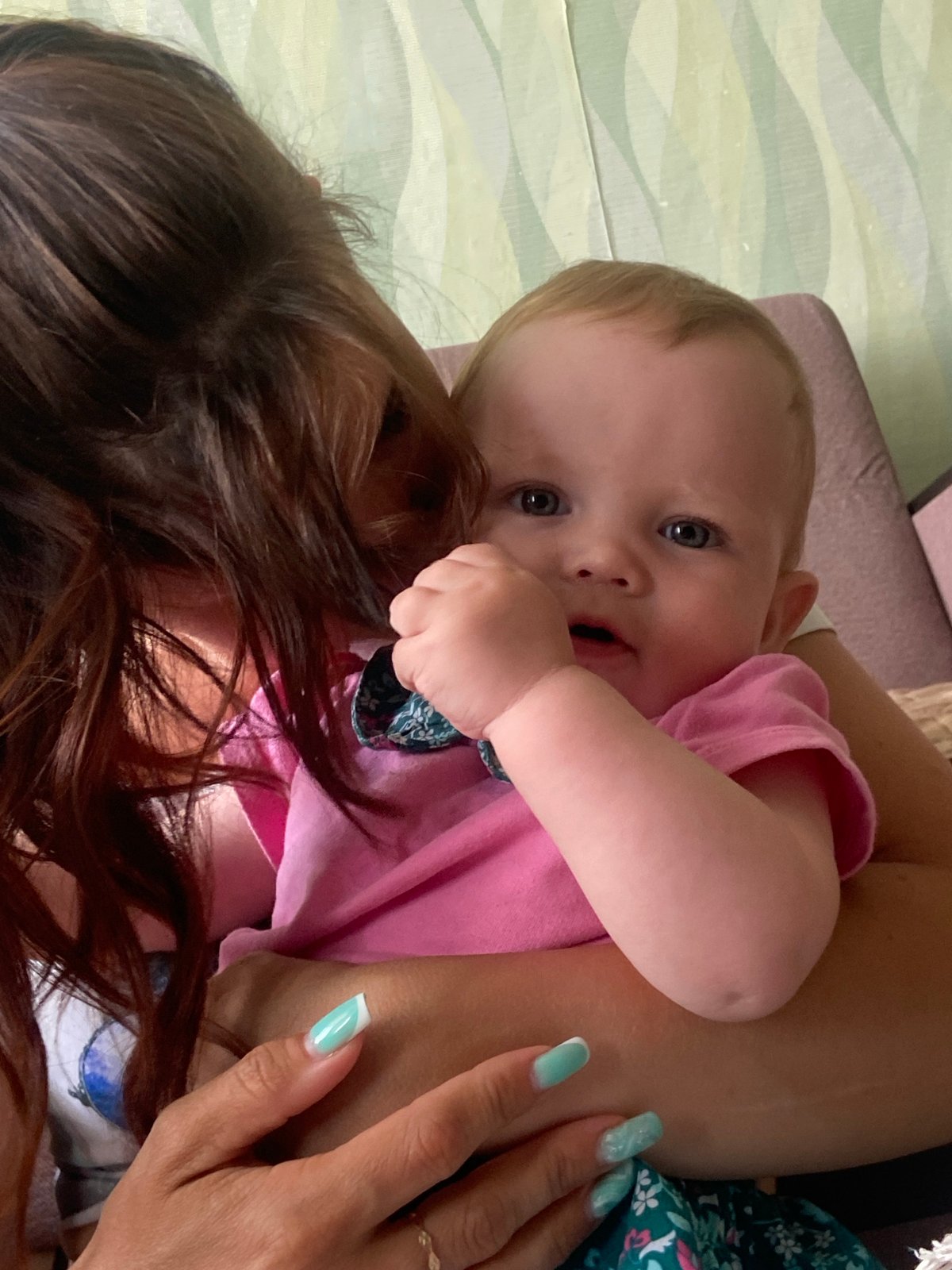 Family documents baby's playtime and bonding moments in Фоки