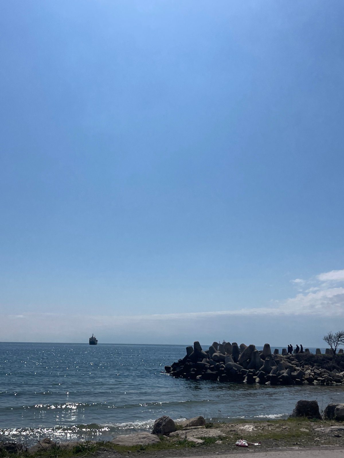 Calm morning scenes captured along Varna's Black Sea coast