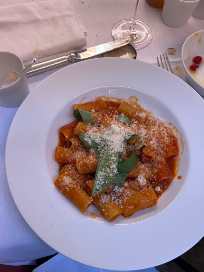 Lunch documented at upscale Hôtel Costes restaurant in Paris
