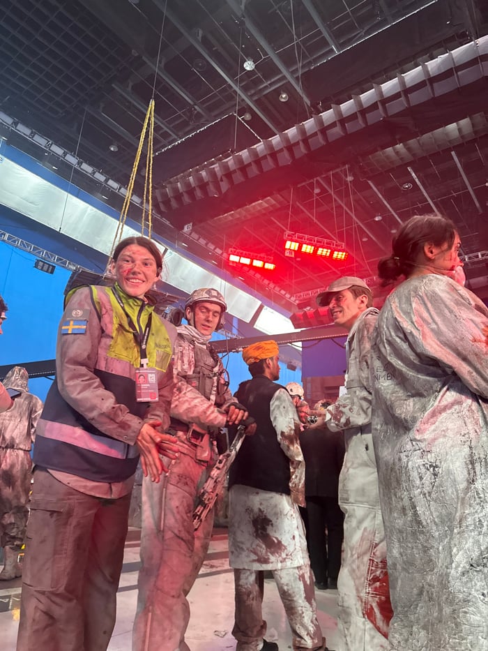 Film Production Underway at Huangdao District Soundstage