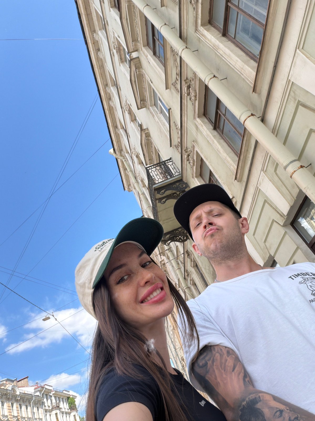 Morning walk through historic Saint Petersburg canals and architecture