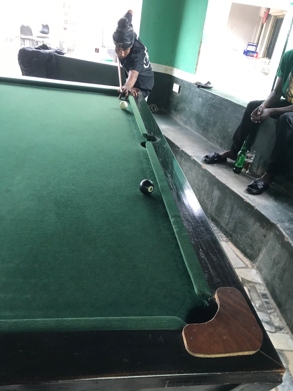 Afternoon pool games and socializing at Nigeria recreation centers