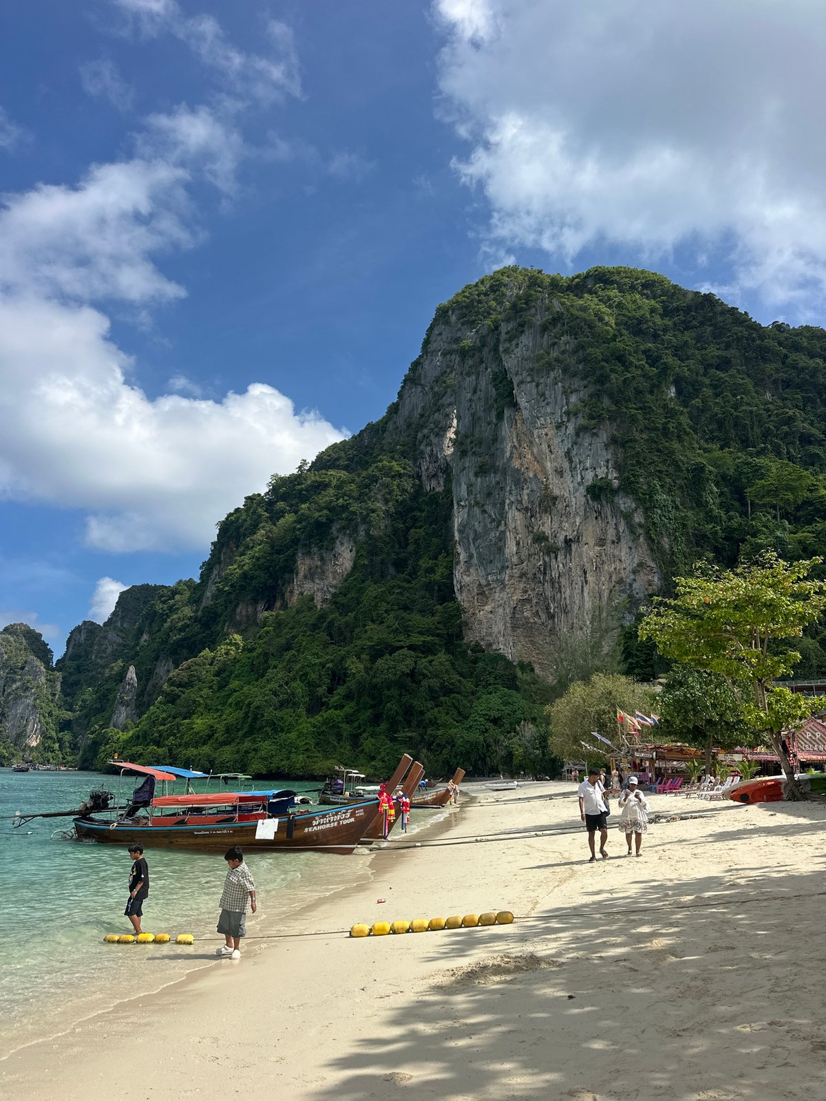 Ao Nang's limestone karsts, beach, and jungle pathways