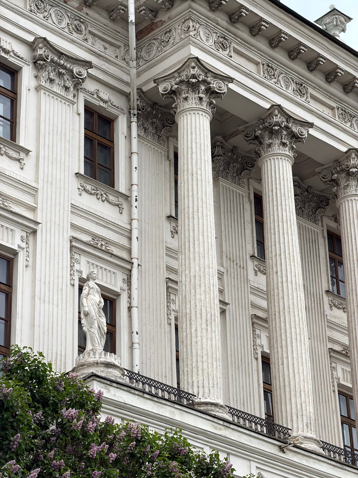 Witness documents Moscow's classical architecture and Patriarch Hermogenes statue