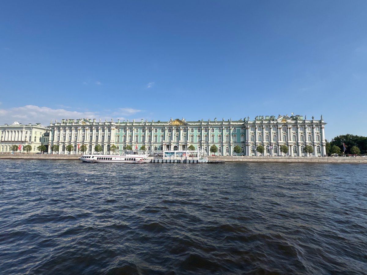 Saint Petersburg landmarks on a sunny summer afternoon