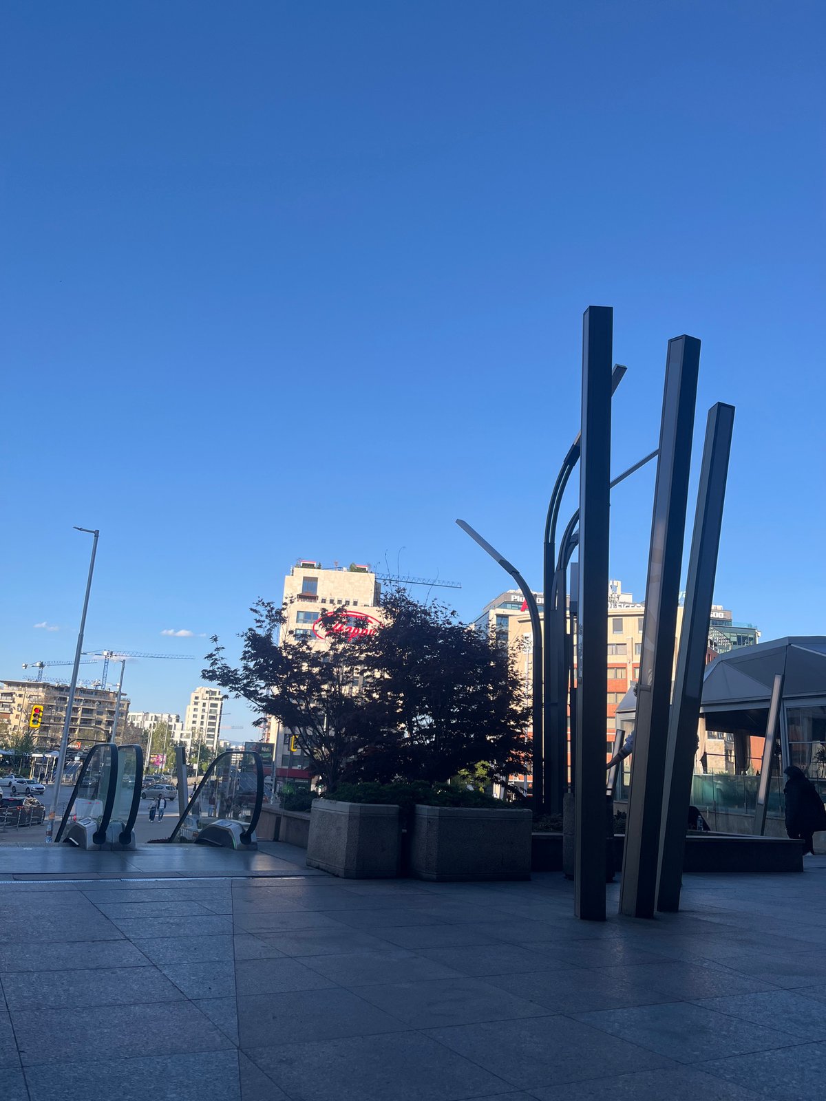 Afternoon food and shopping documentation in Sofia, Bulgaria