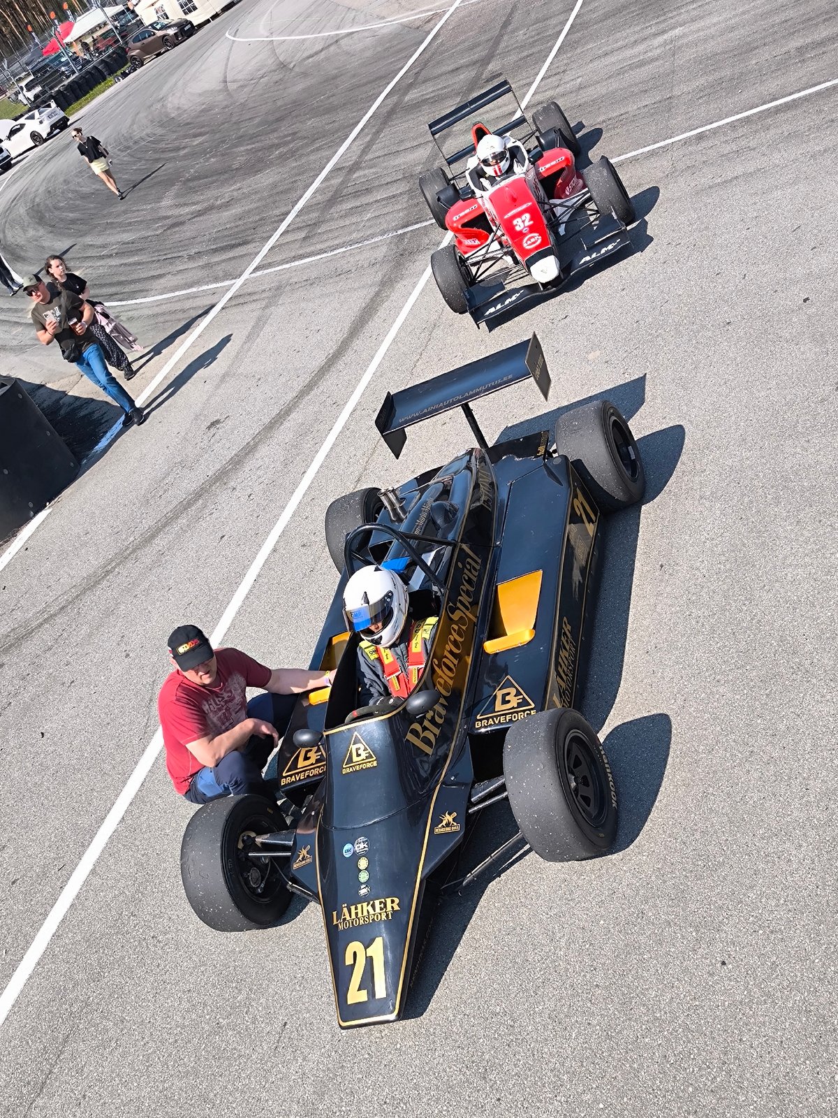 Racing cars gather for Riga Summer Race motorsport event