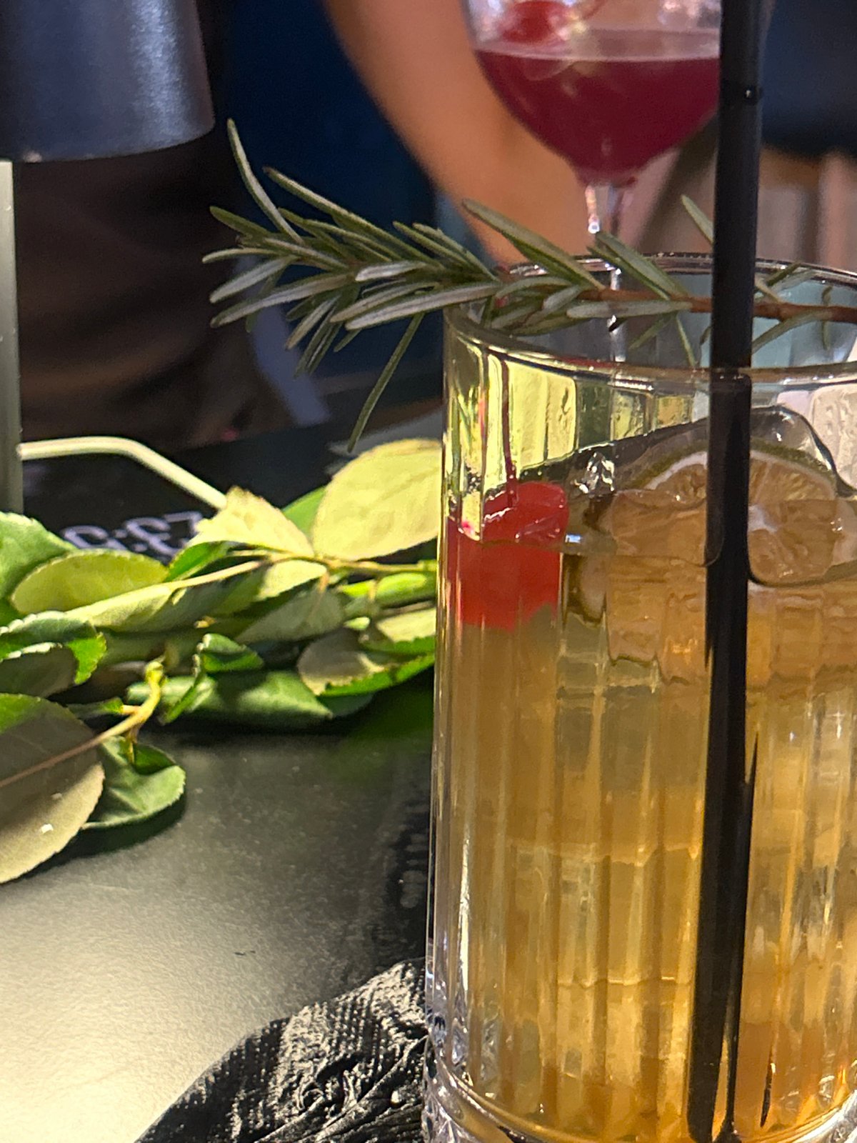 Evening drinks and cocktails at a San Benedetto del Tronto bar