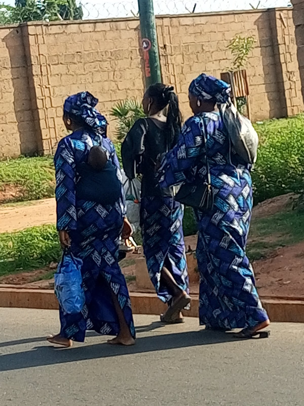 Everyday street traffic and activity in Tempure, Nigeria
