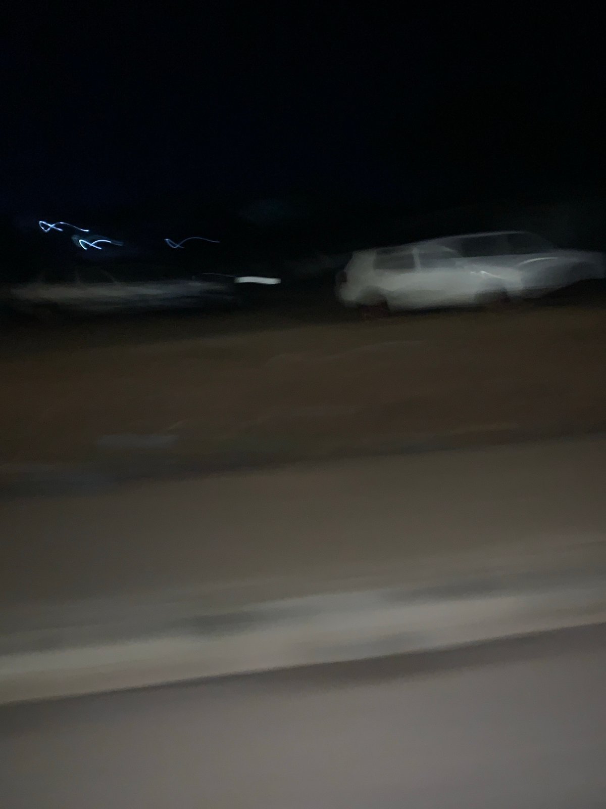 Late night street activity in Bukuru, Nigeria