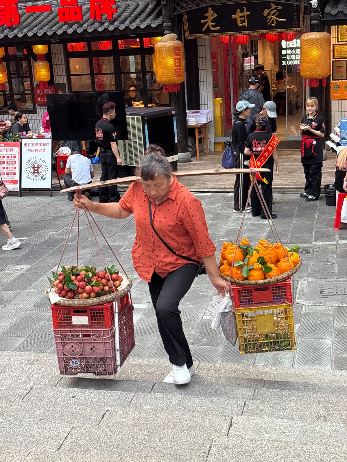 Daily life unfolds across Yuzhong District streets and riverfront