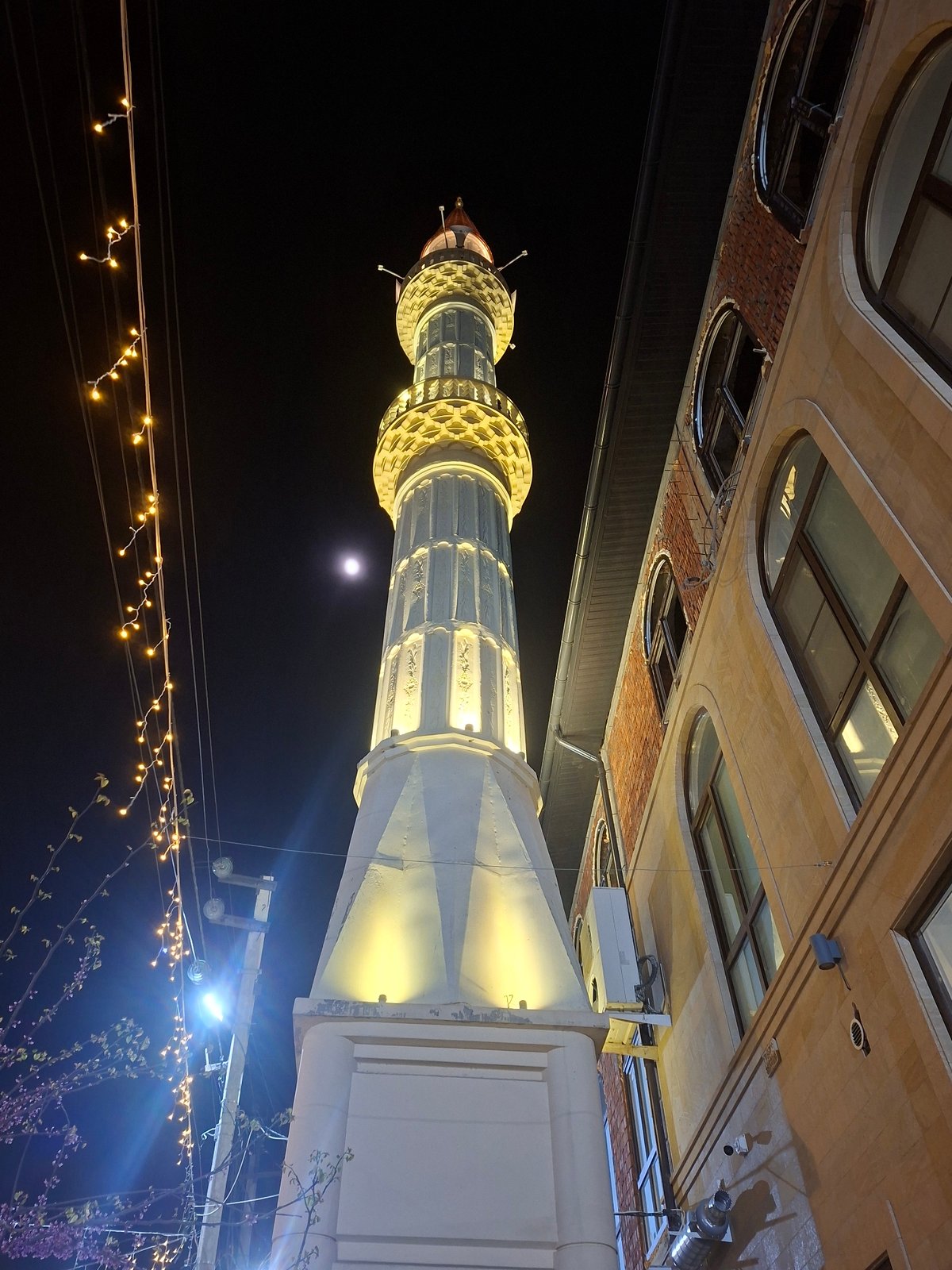 Mixed nighttime scenes captured including Blackpool Tower, residential street