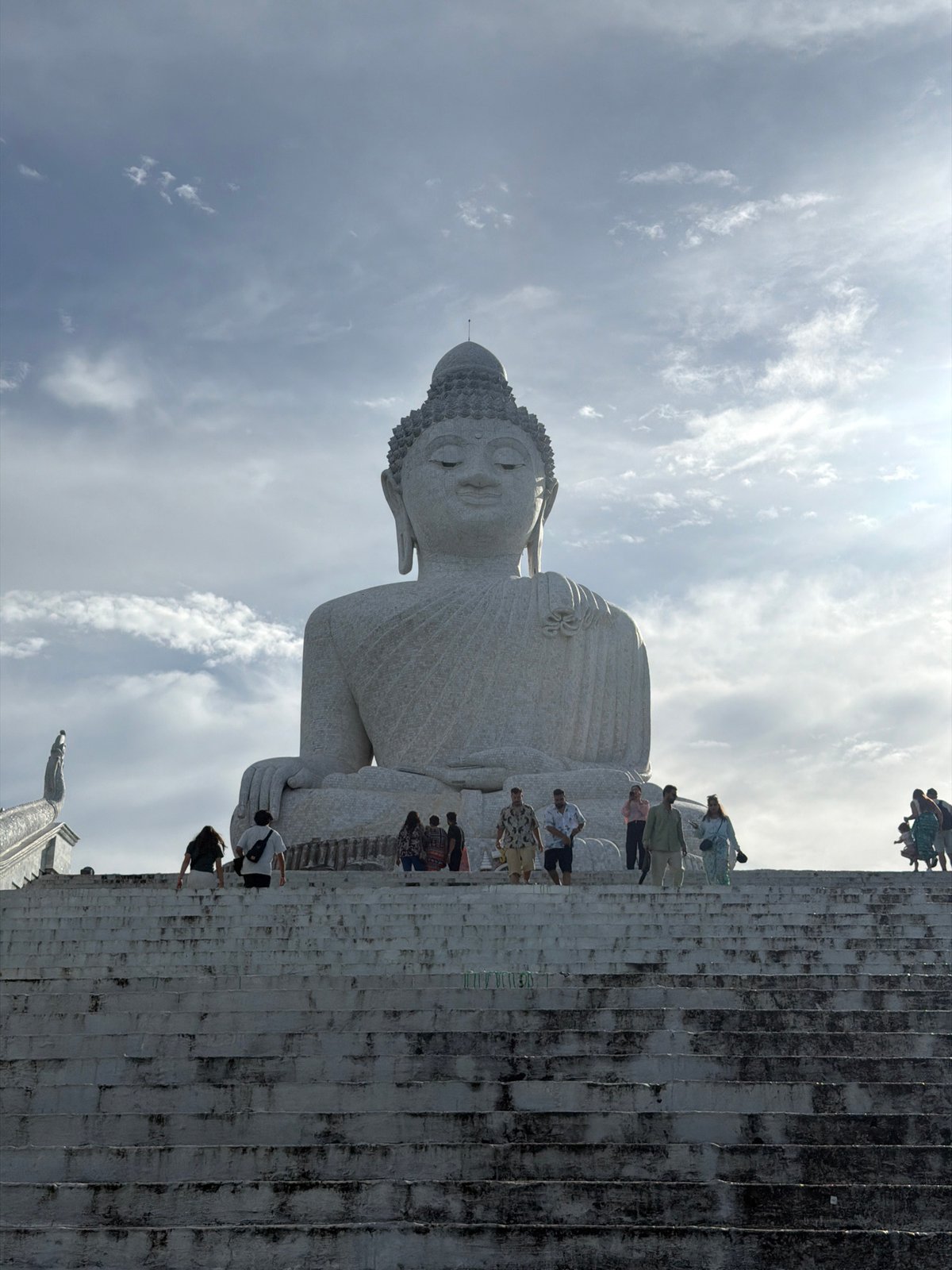 Morning visit to Phuket's Big Buddha hilltop temple complex