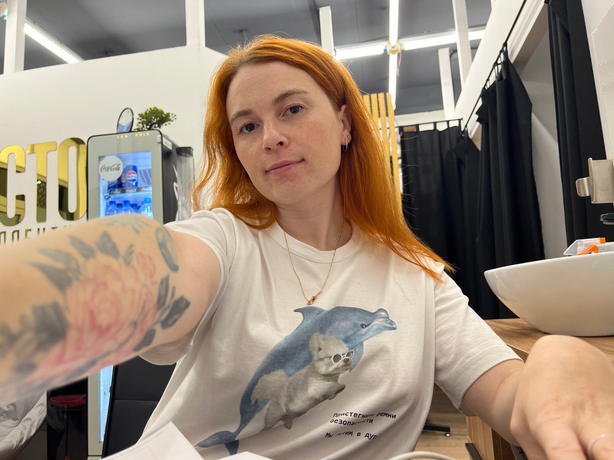 Inside a Chaikovsky tattoo studio on a quiet morning