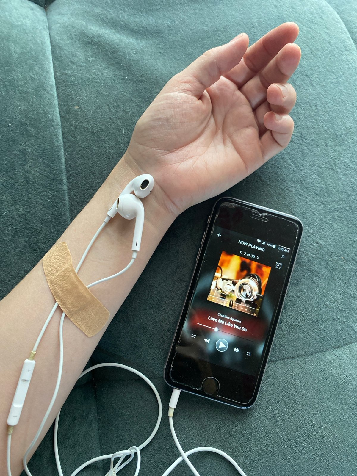 Man and child engaged in outdoor work activity