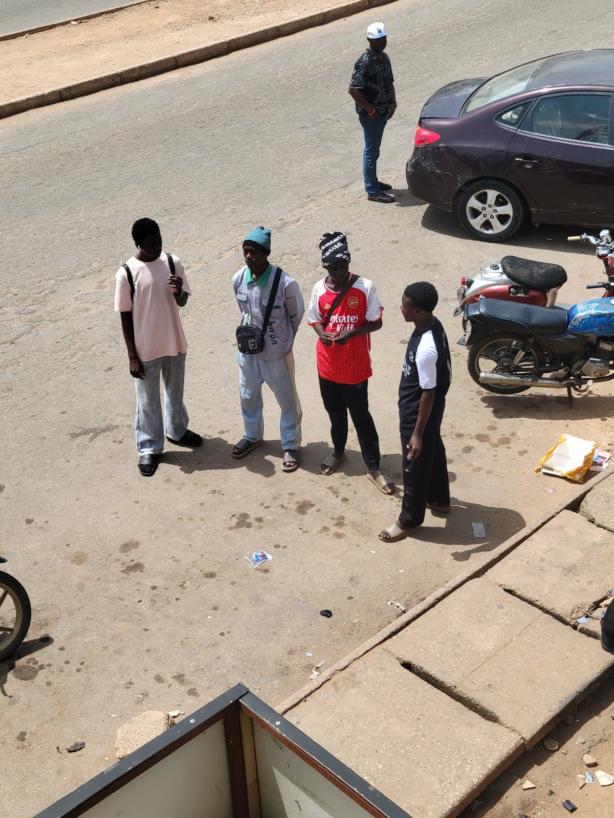 Morning street life documented across Jos, Nigeria