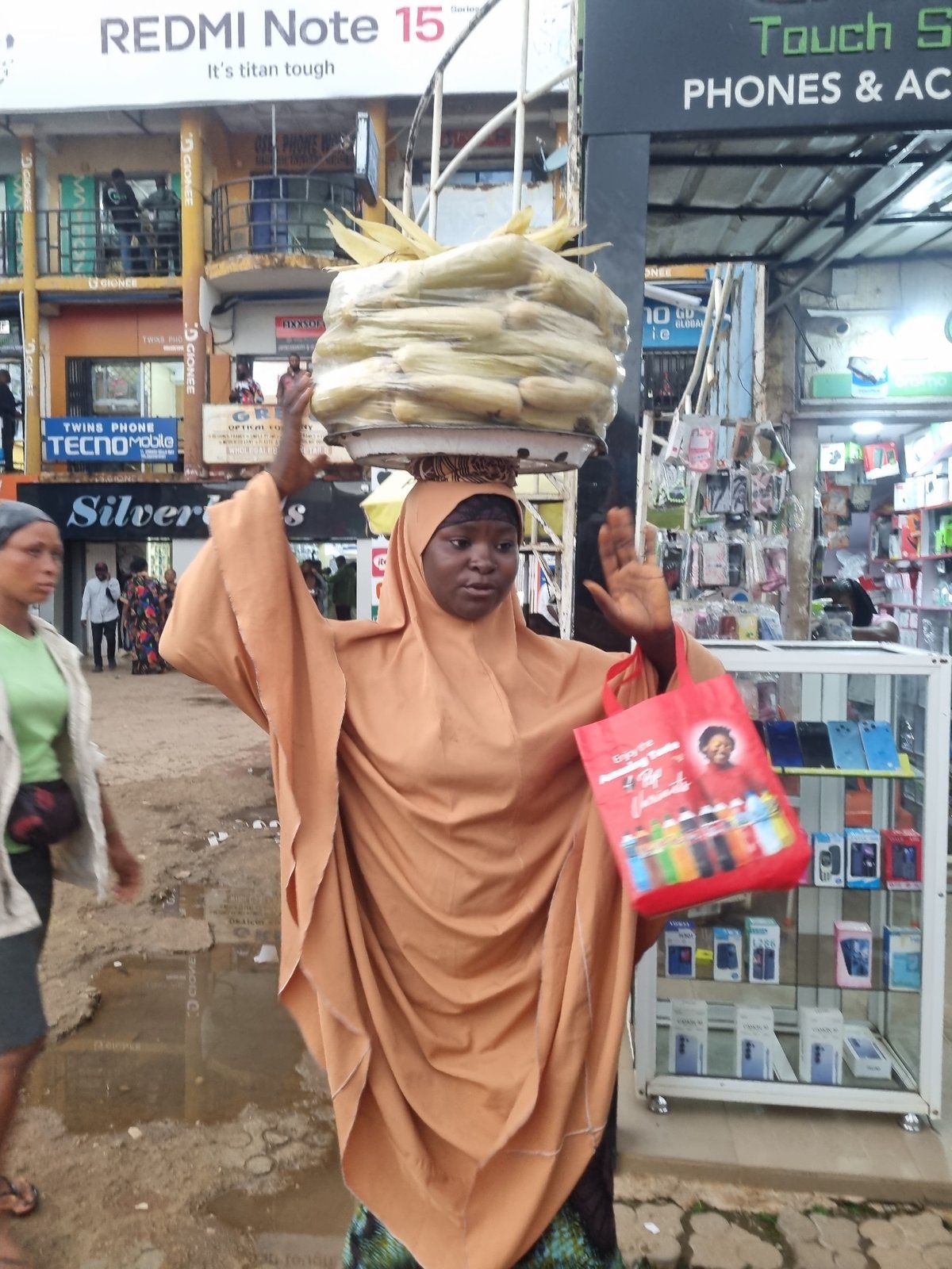 Afternoon street life in Jos, Nigeria