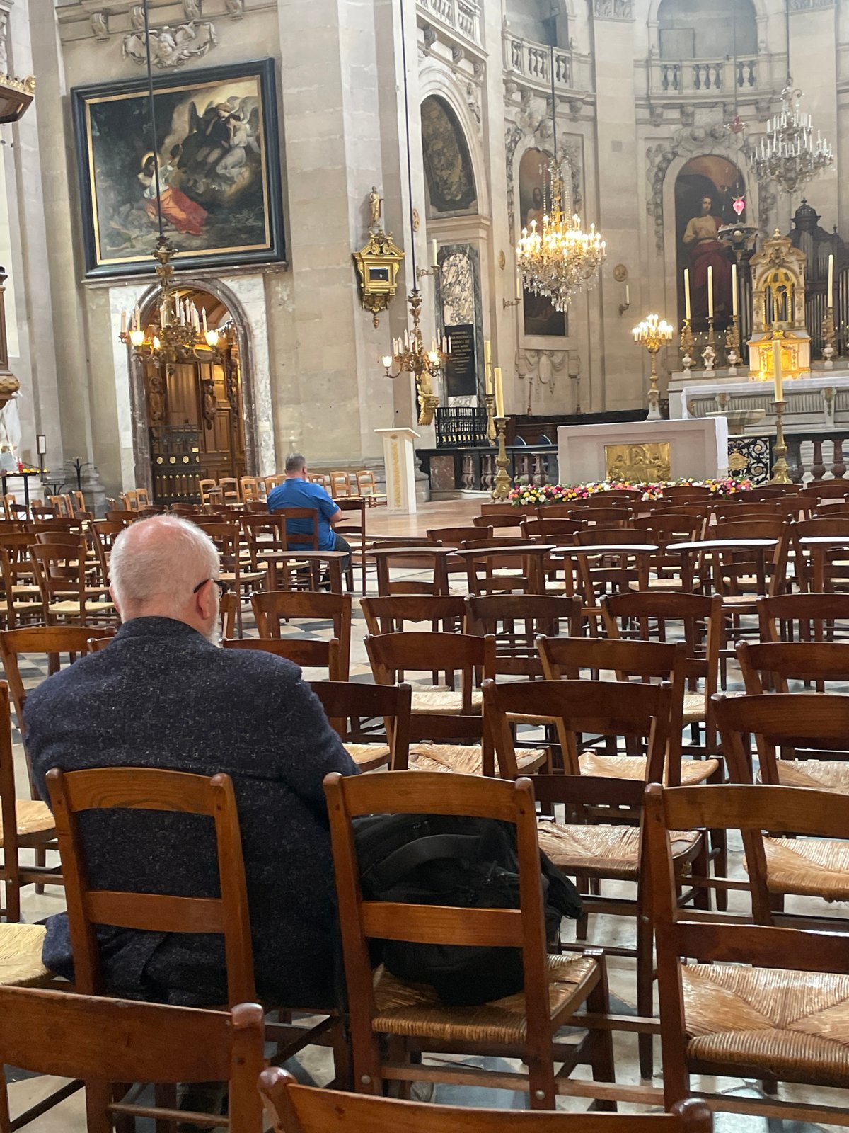 Witness documents brief walking tour of Paris churches and streets