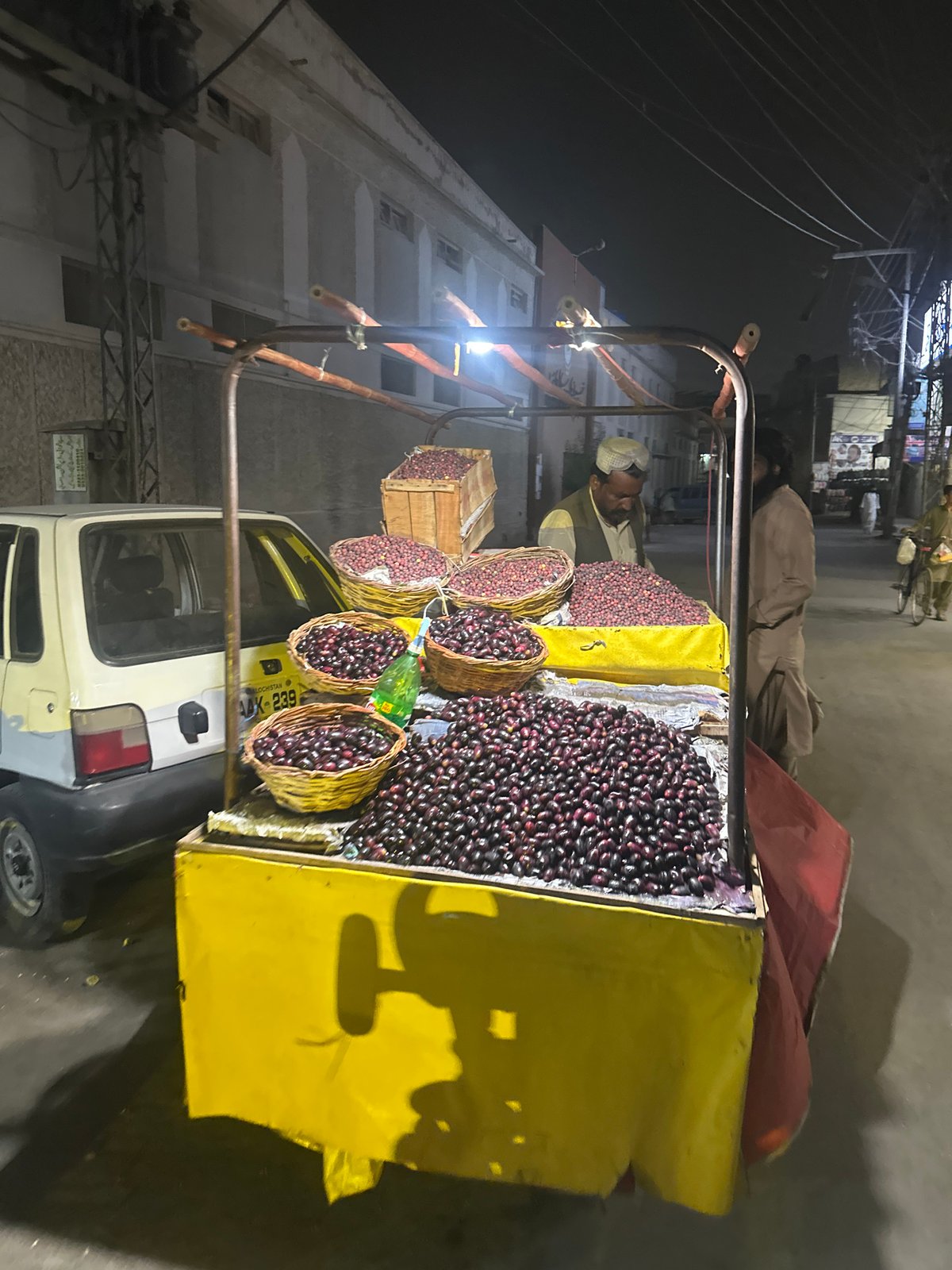 Evening market activity thrives in Quetta streets