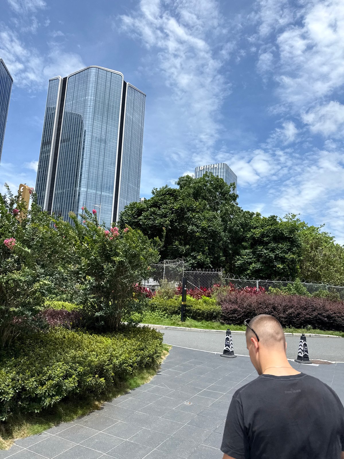 Early morning urban documentation across Guangzhou districts captures cityscapes