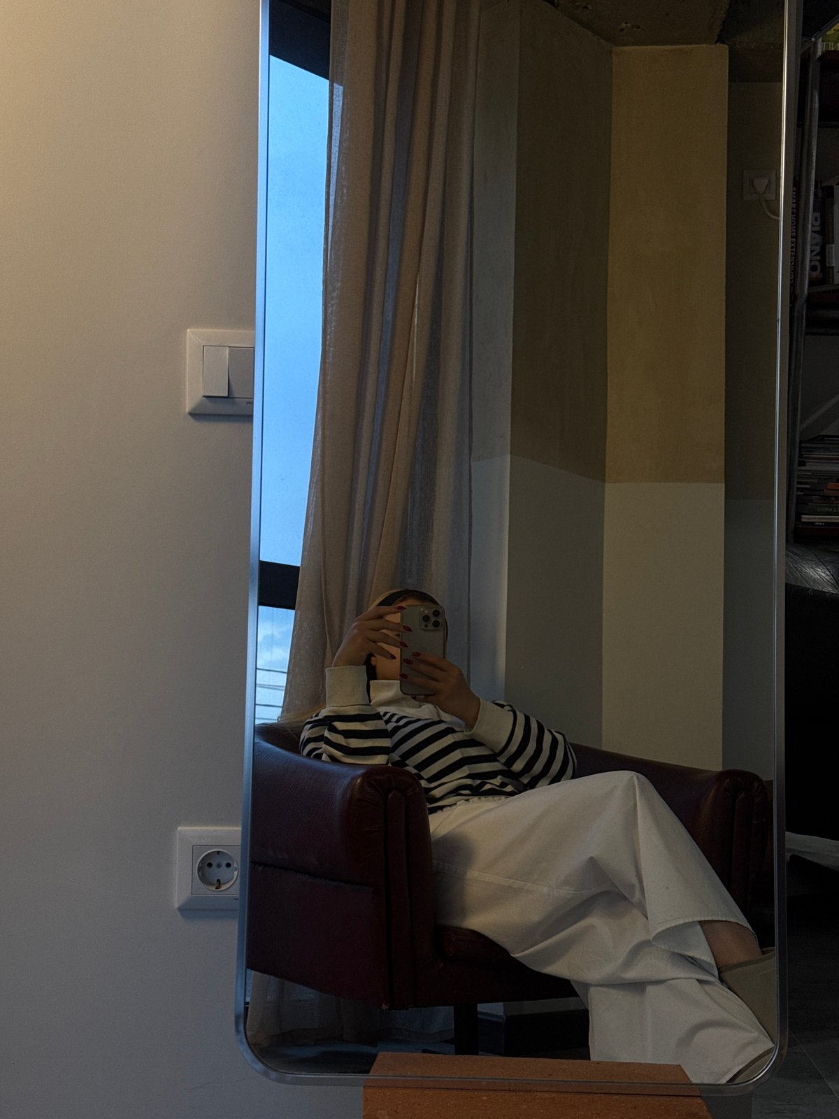 Quiet domestic moments captured in Yerevan home office