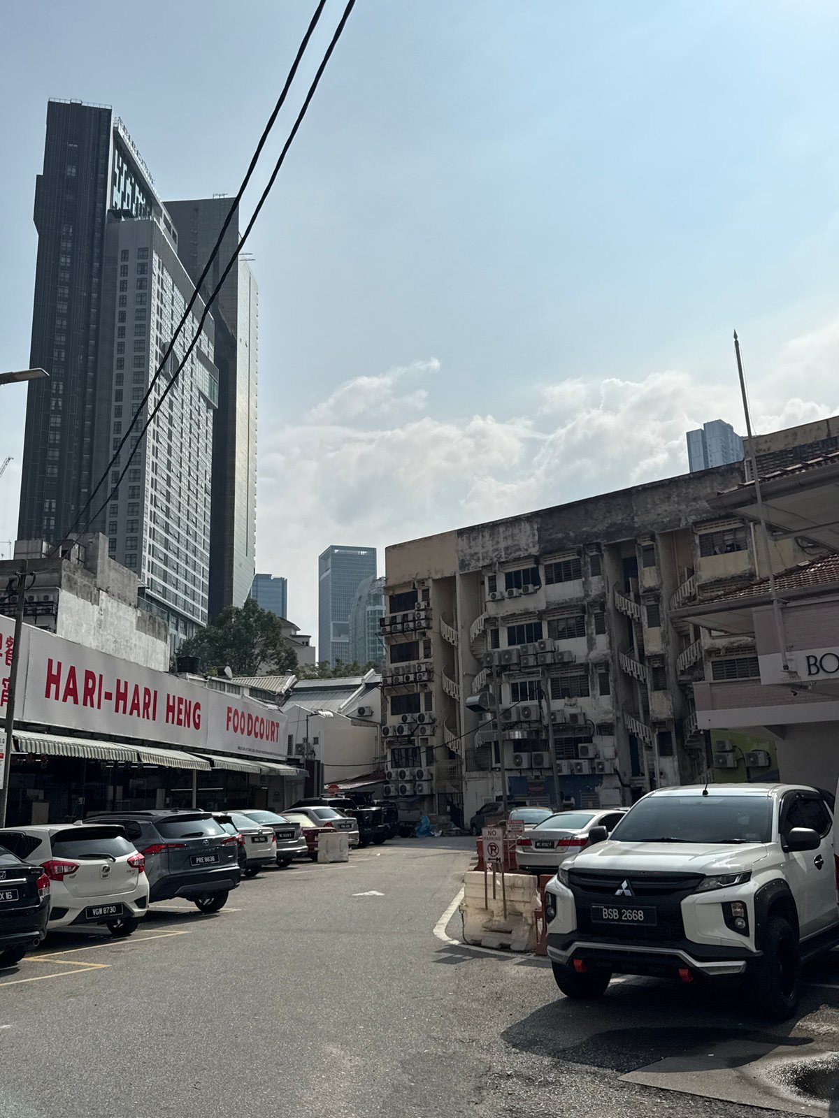 Urban contrast documented across Kuala Lumpur neighborhoods