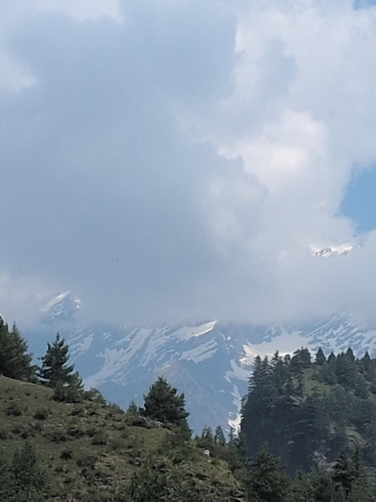Morning landscape documentation captured in Solang valley, India