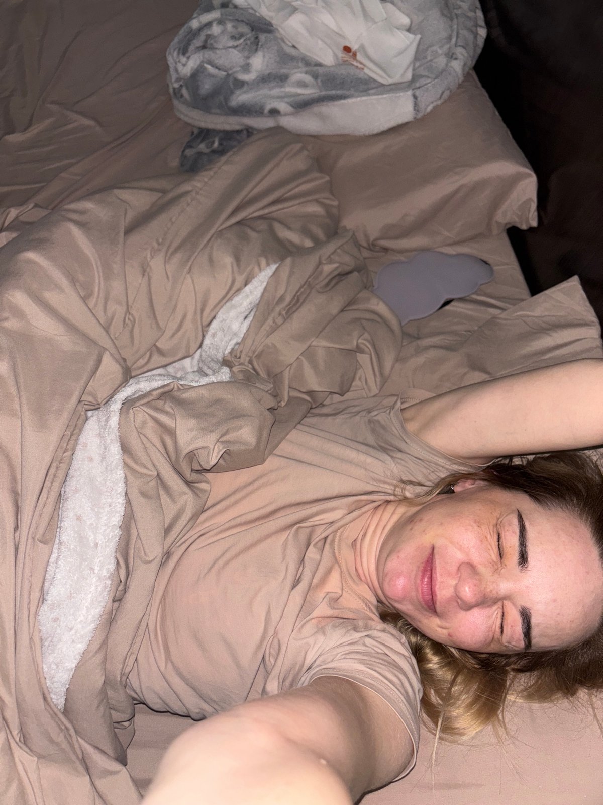 Healthcare worker captured in multiple memories across Russia morning