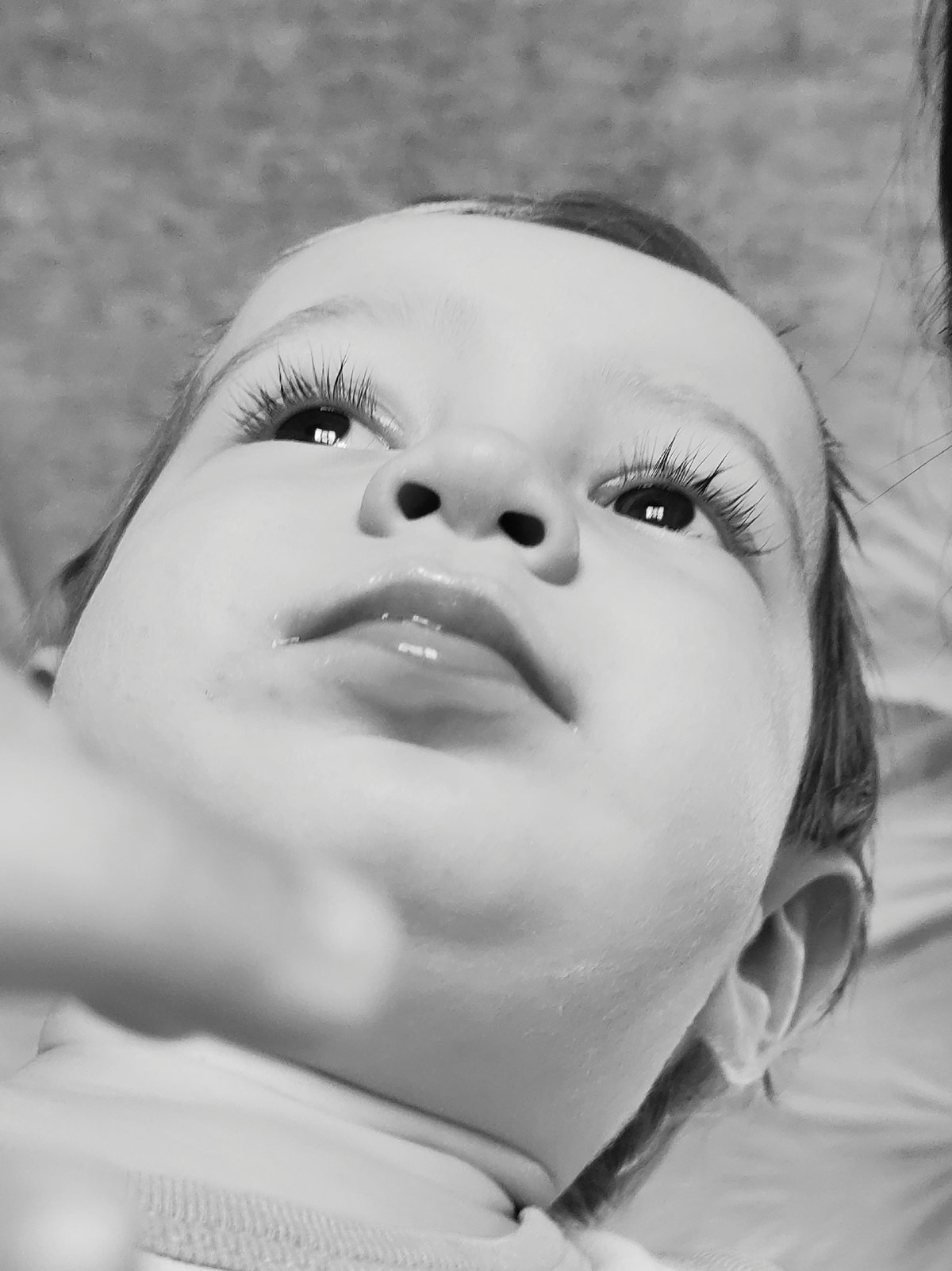 Baby portrait session documented in Foki, Russia