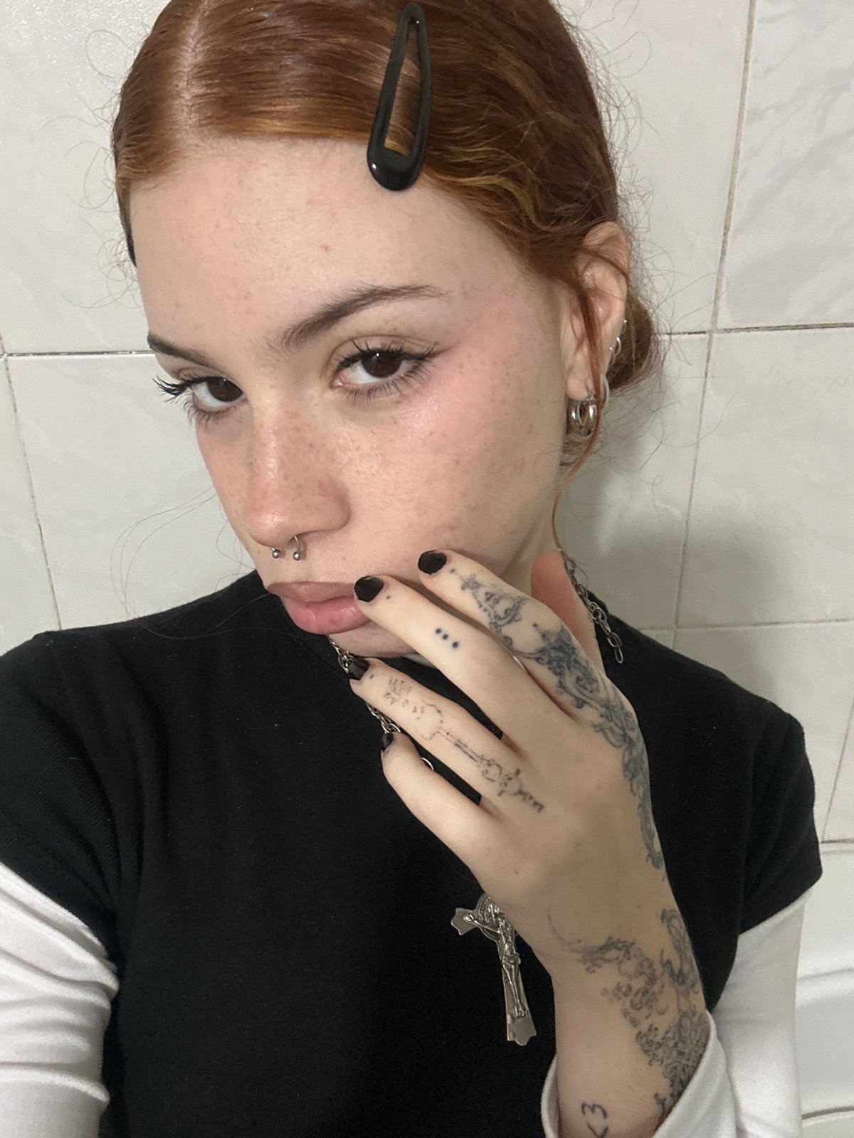 Portrait of young person captured in Buenos Aires