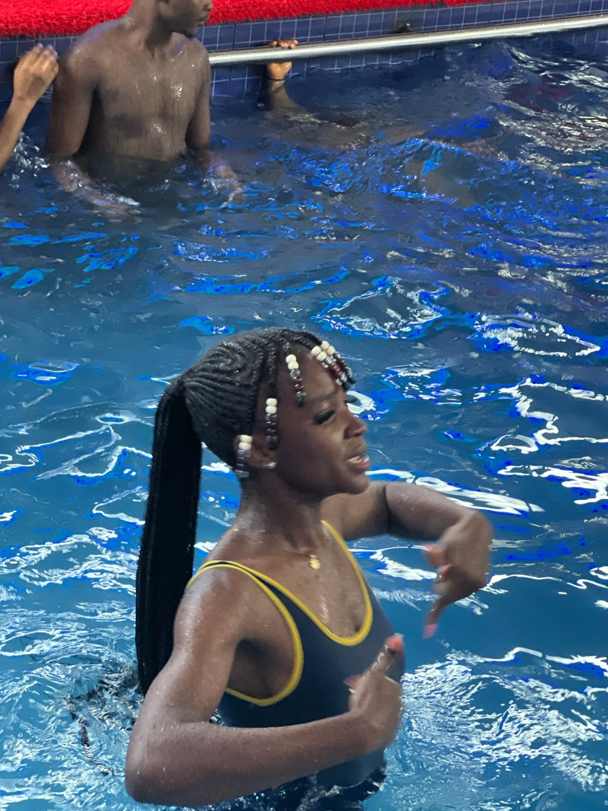 Pool day in Obosi, Nigeria
