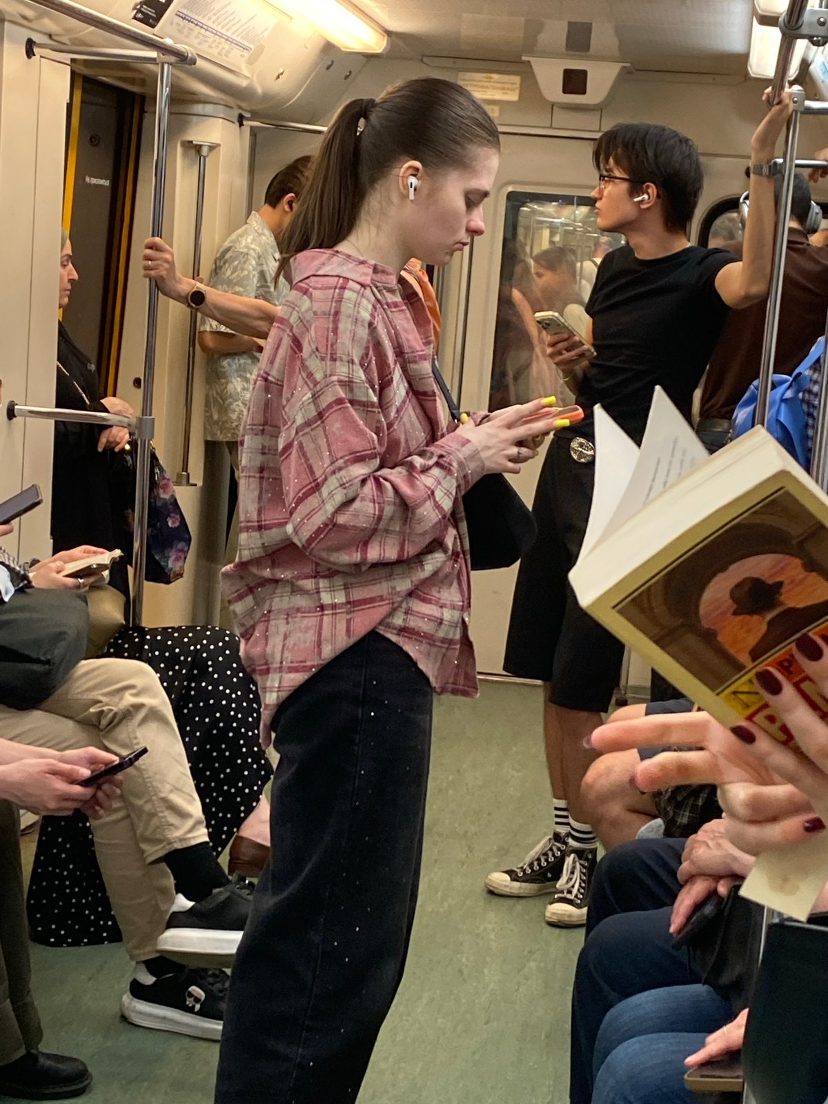 Everyday commute on the Moscow Metro, July 2026