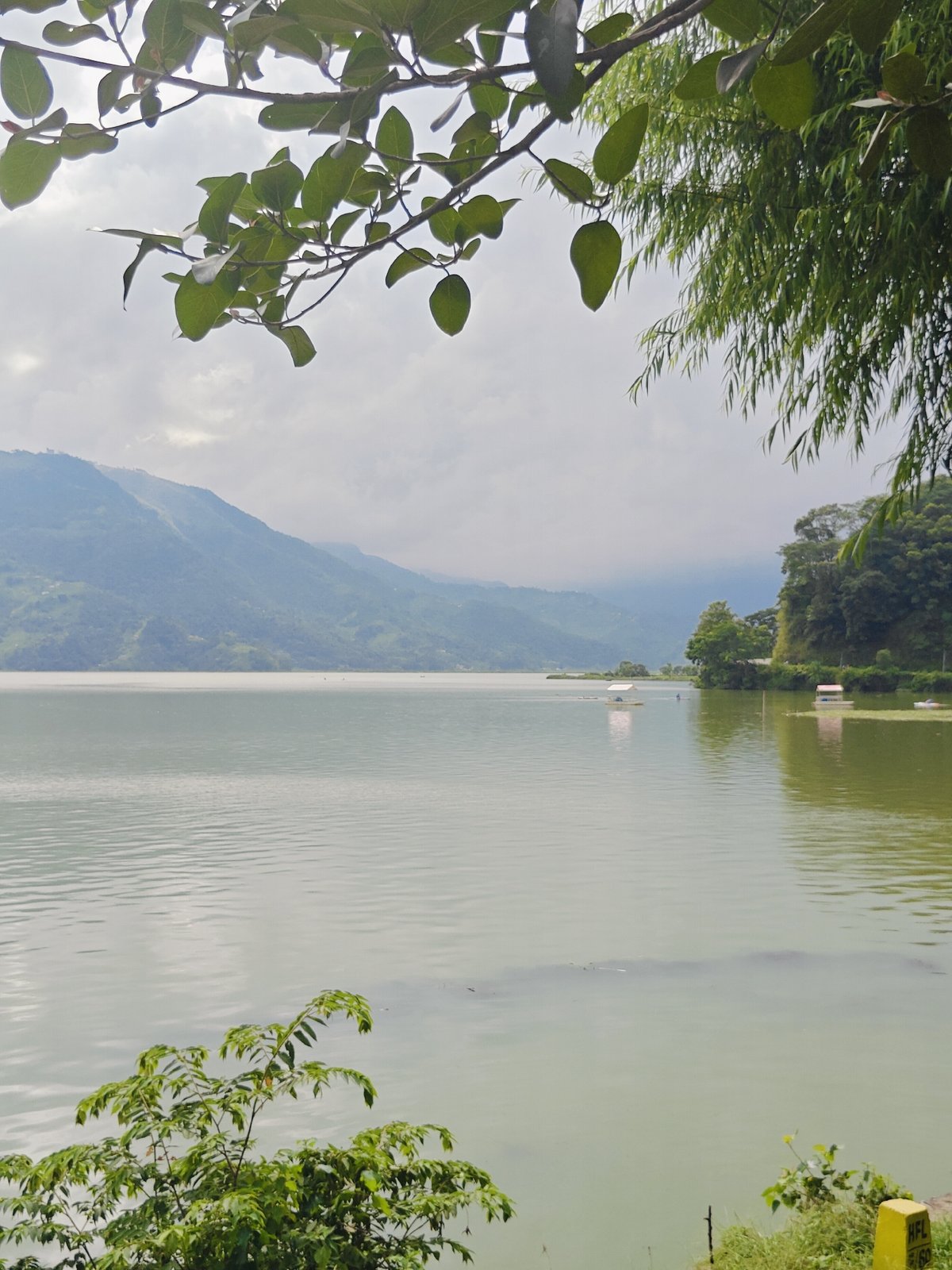 Lazy morning along Phewa Lake, Pokhara