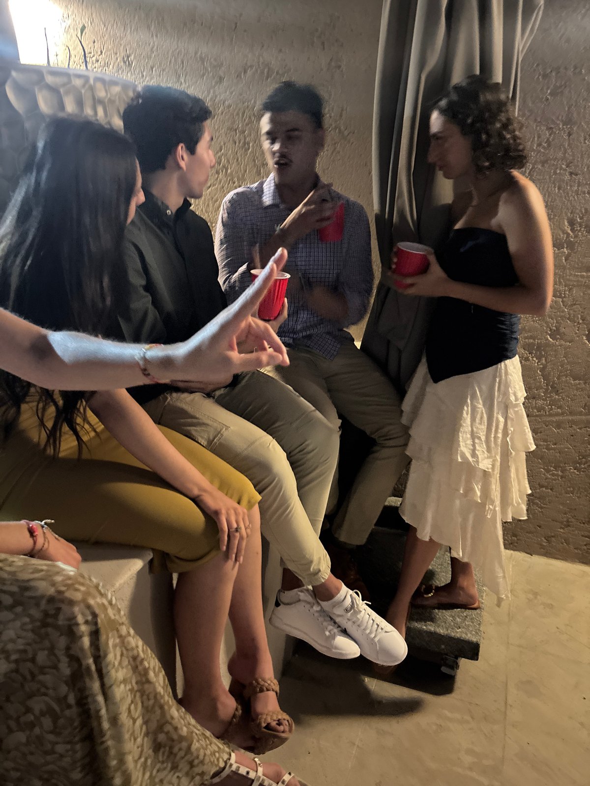 University students gather for poolside party in Mexico