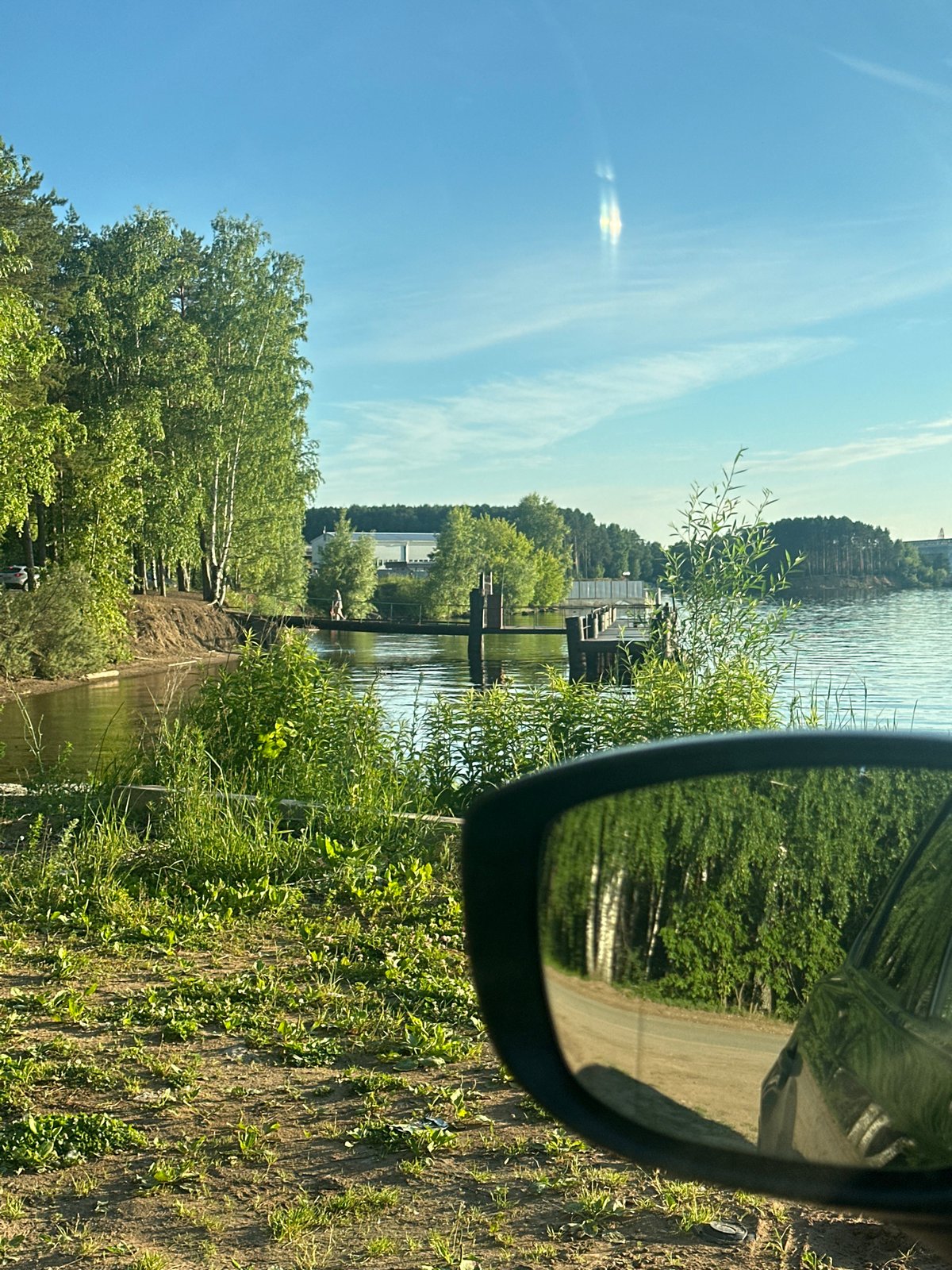 Lazy summer afternoon by the Kama River in Chaikovsky