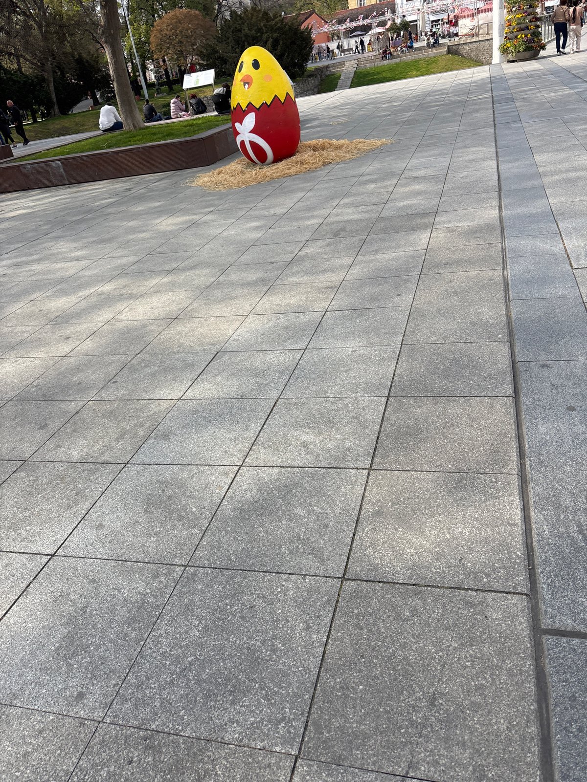 Easter display and urban scenes documented in Plovdiv