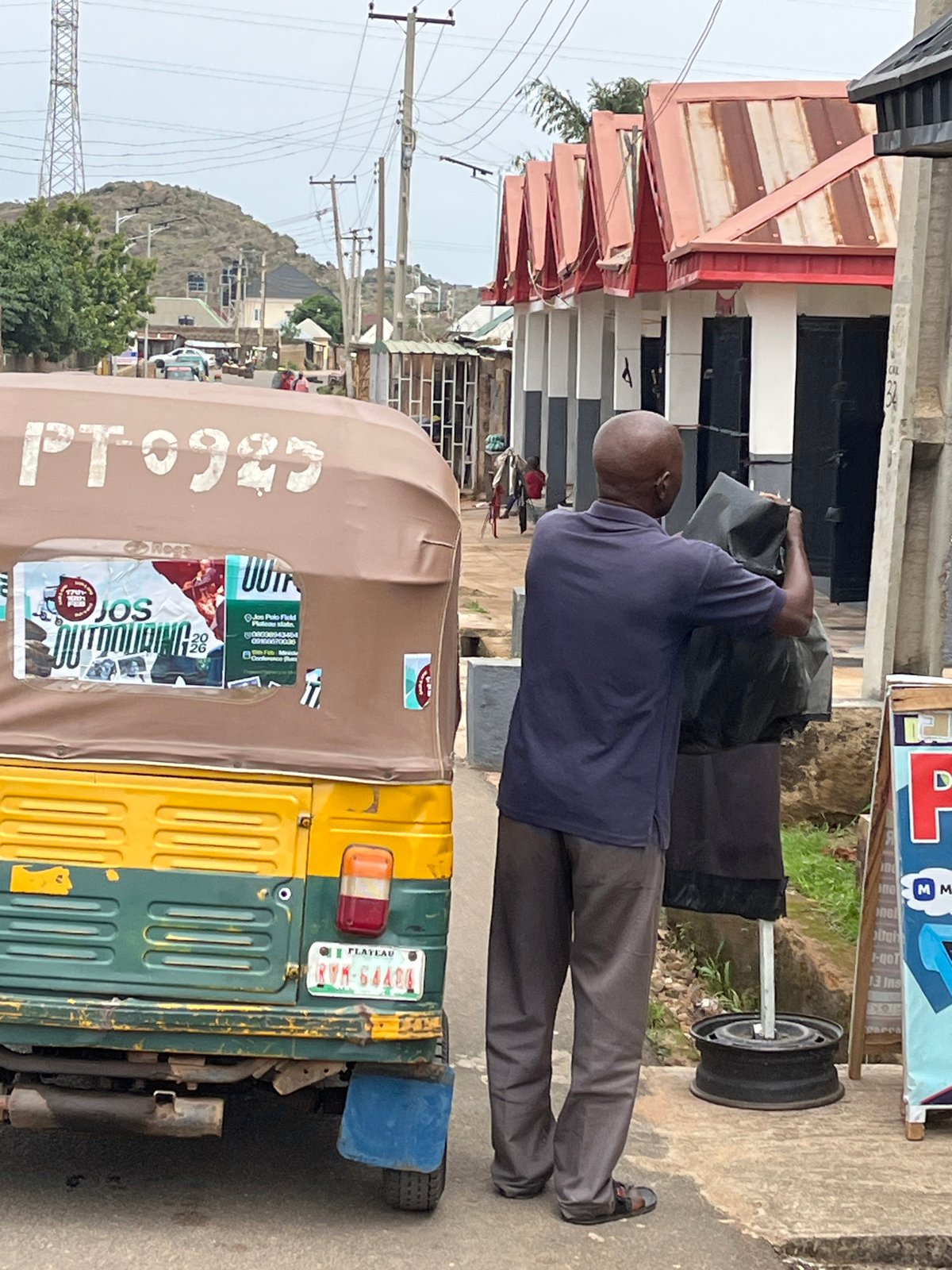 Routine street life documented in Nigerian communities
