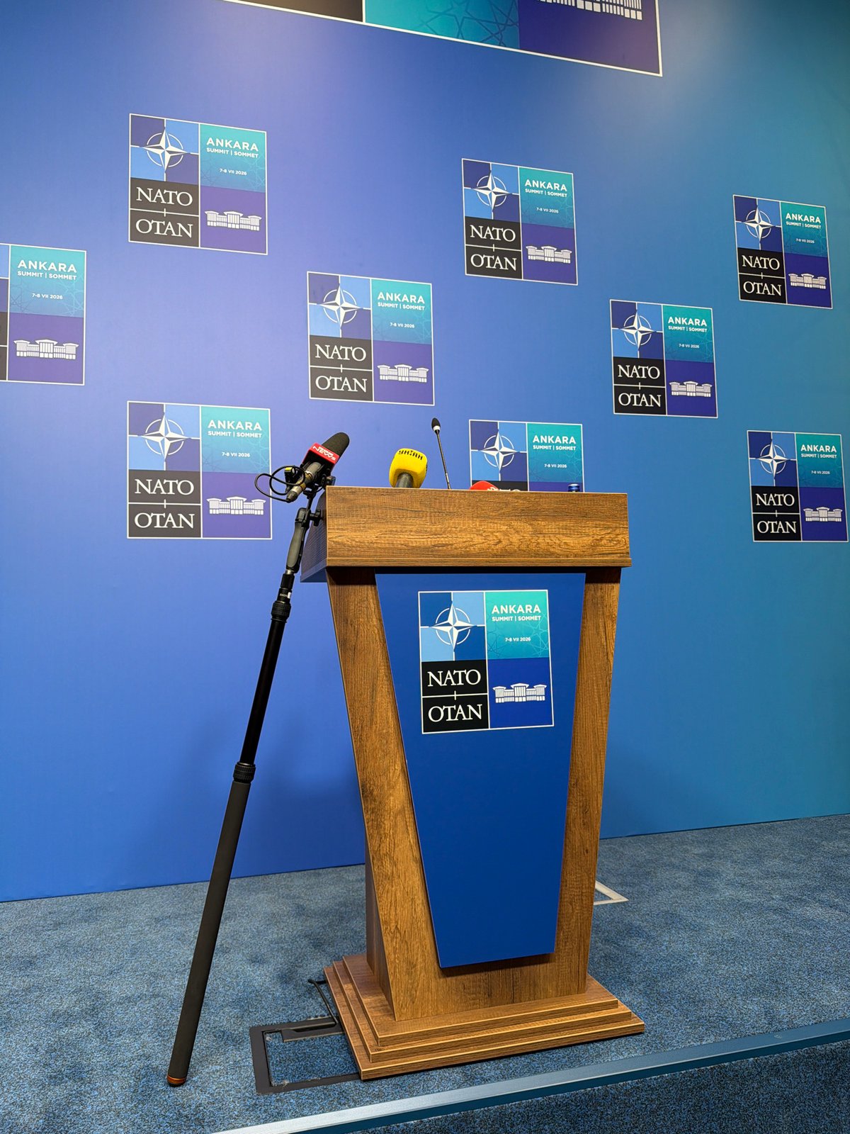 NATO Ankara Summit podium remarks, July 2026