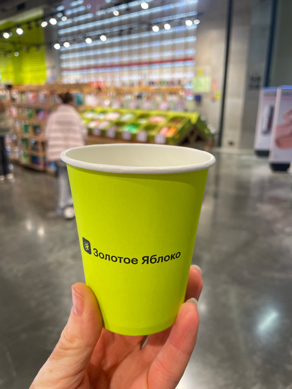 Mall shopping documented in Sochi during morning hours