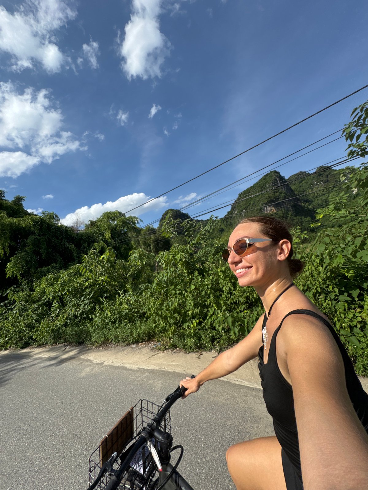 Morning scenes of travel and leisure in Vietnam resort area