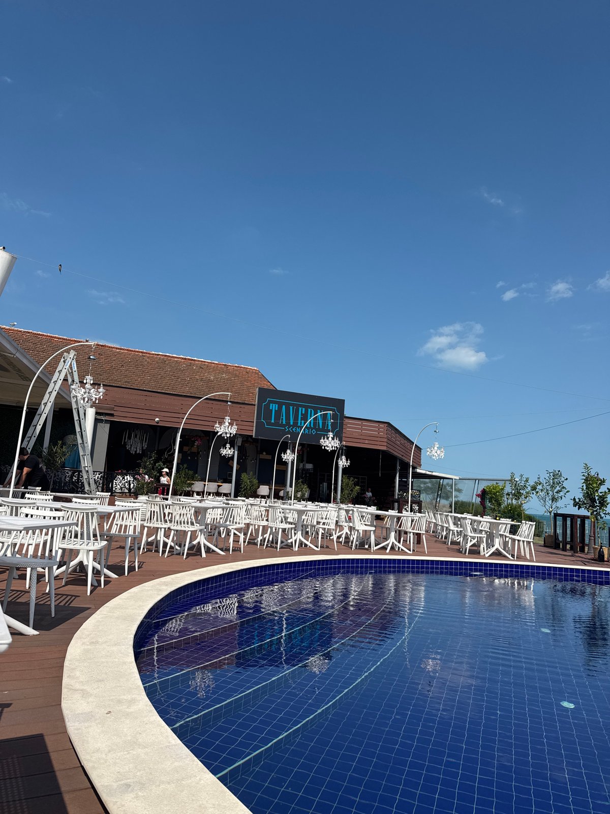 Restaurant and bar facilities documented in Tsarevo, Bulgaria