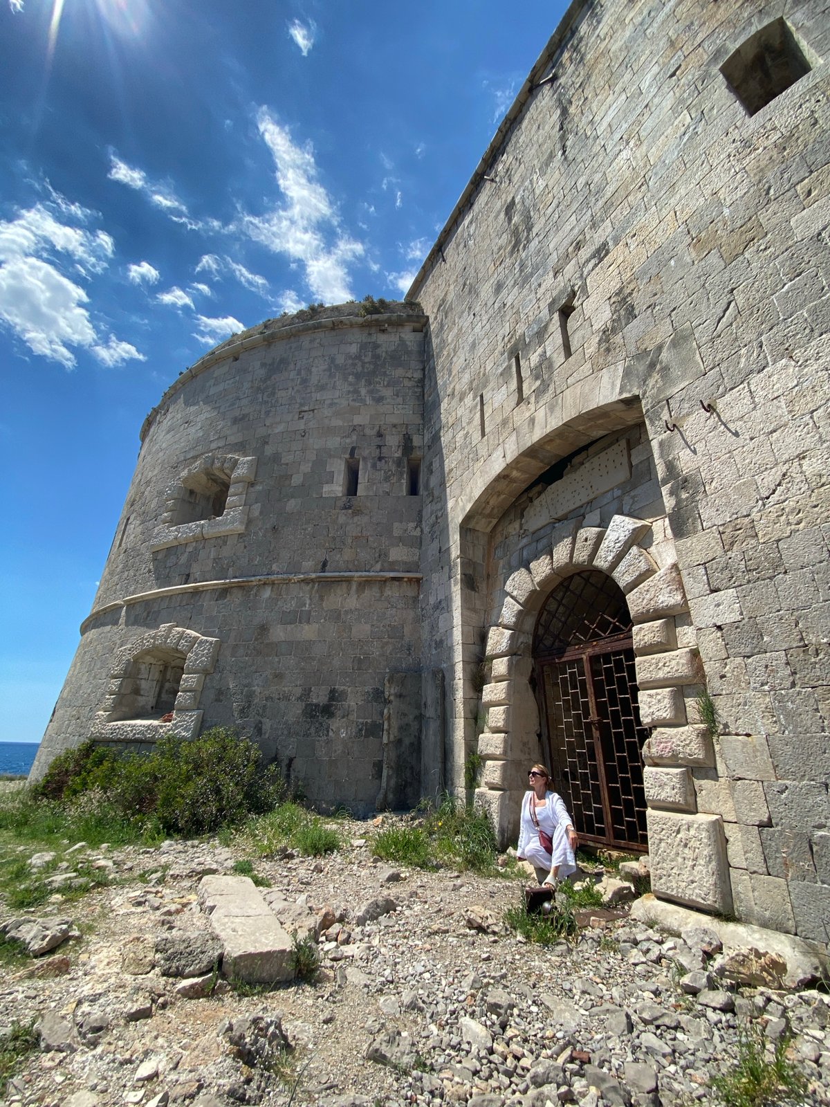 Tourist activities documented along Montenegro's scenic Luštica Peninsula coastline