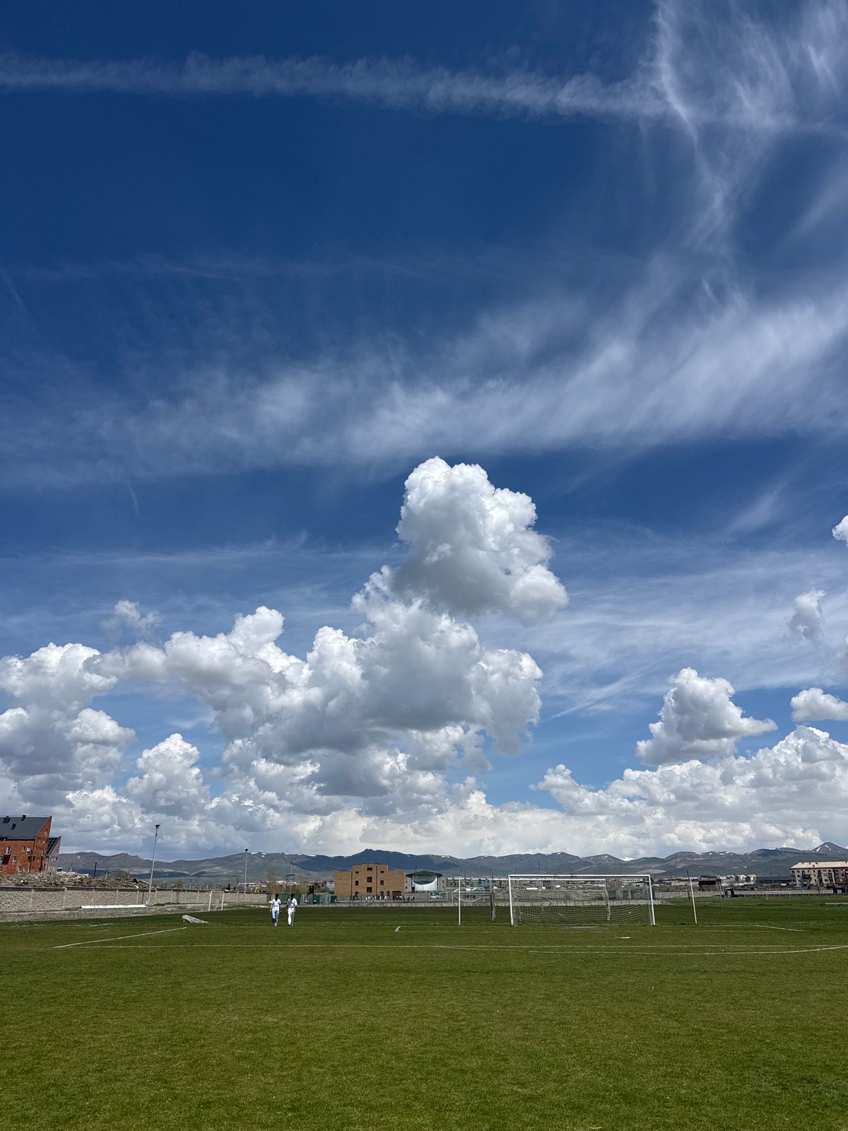 Soccer practice session documented in Gyumri, Armenia