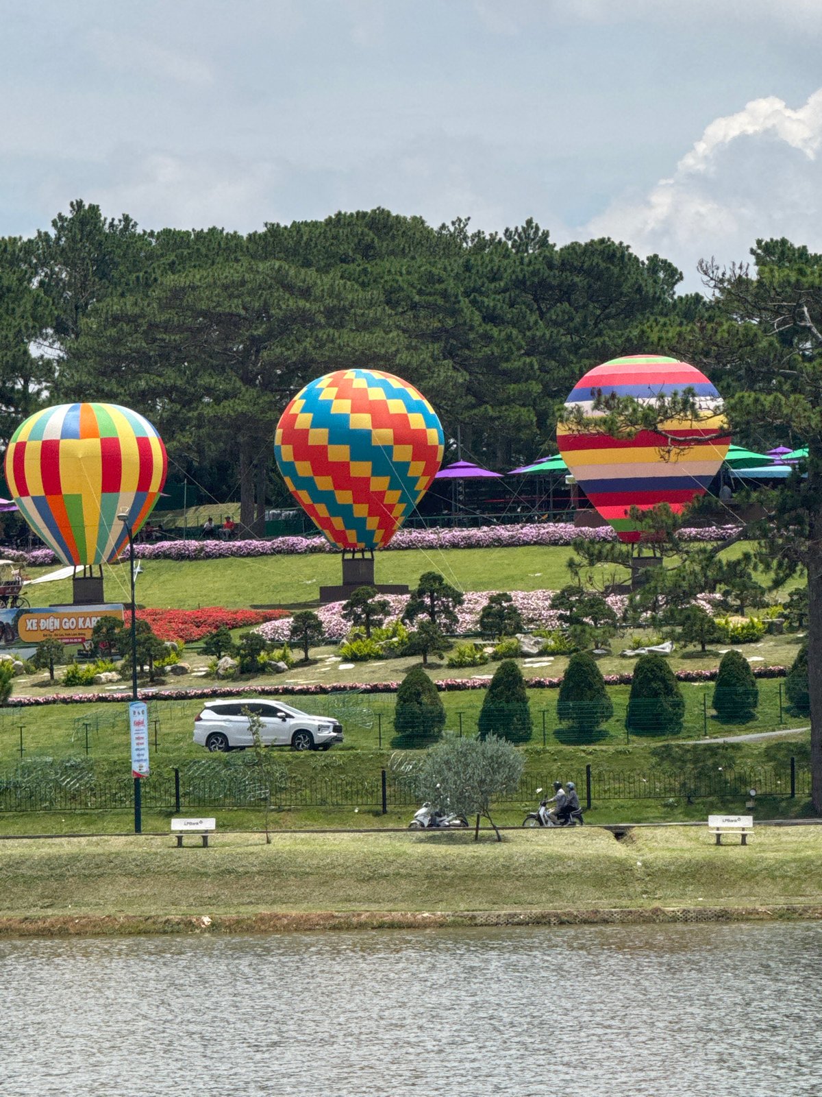 Hot air balloons, lakeside views, and a Pilates session in Da Lat