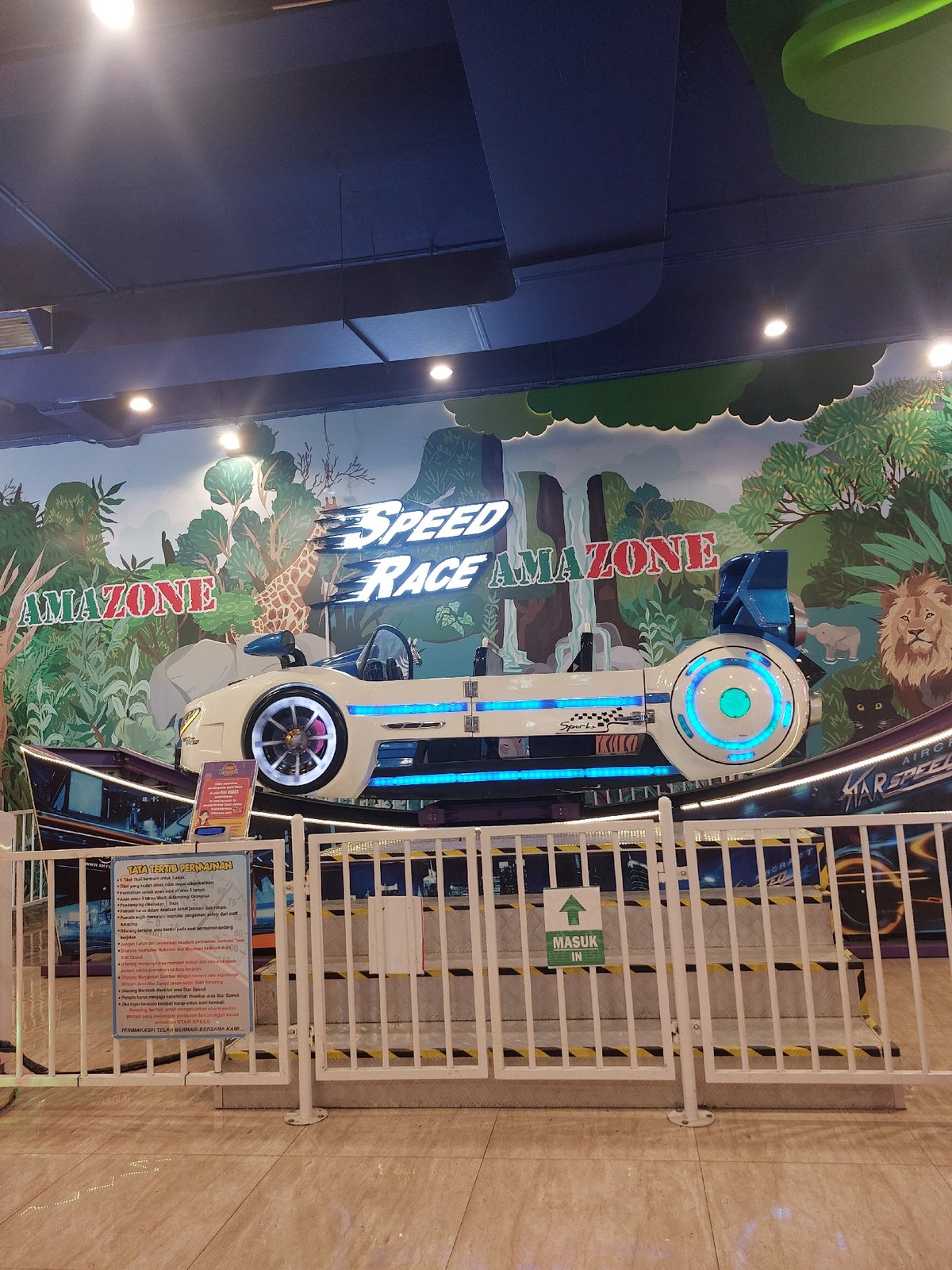 Families enjoy afternoon at Pematang Siantar indoor arcade