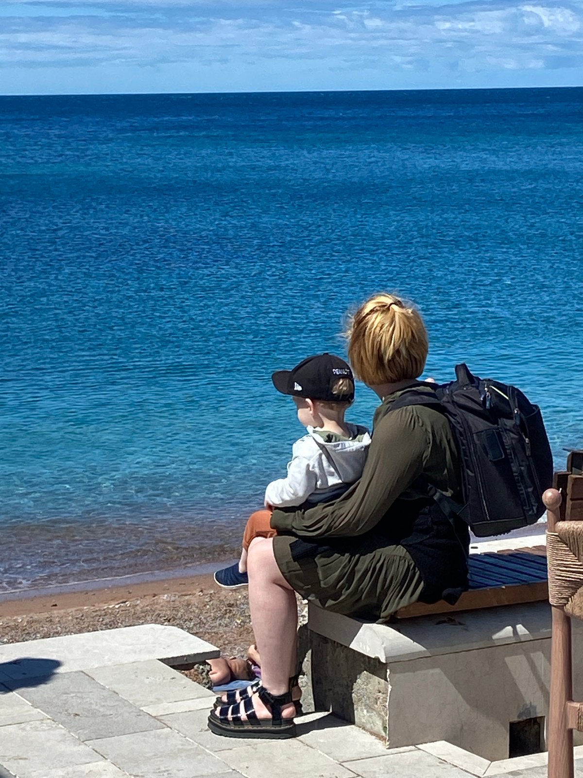 Morning coastal life documented across Petrovac Montenegro beaches cafes