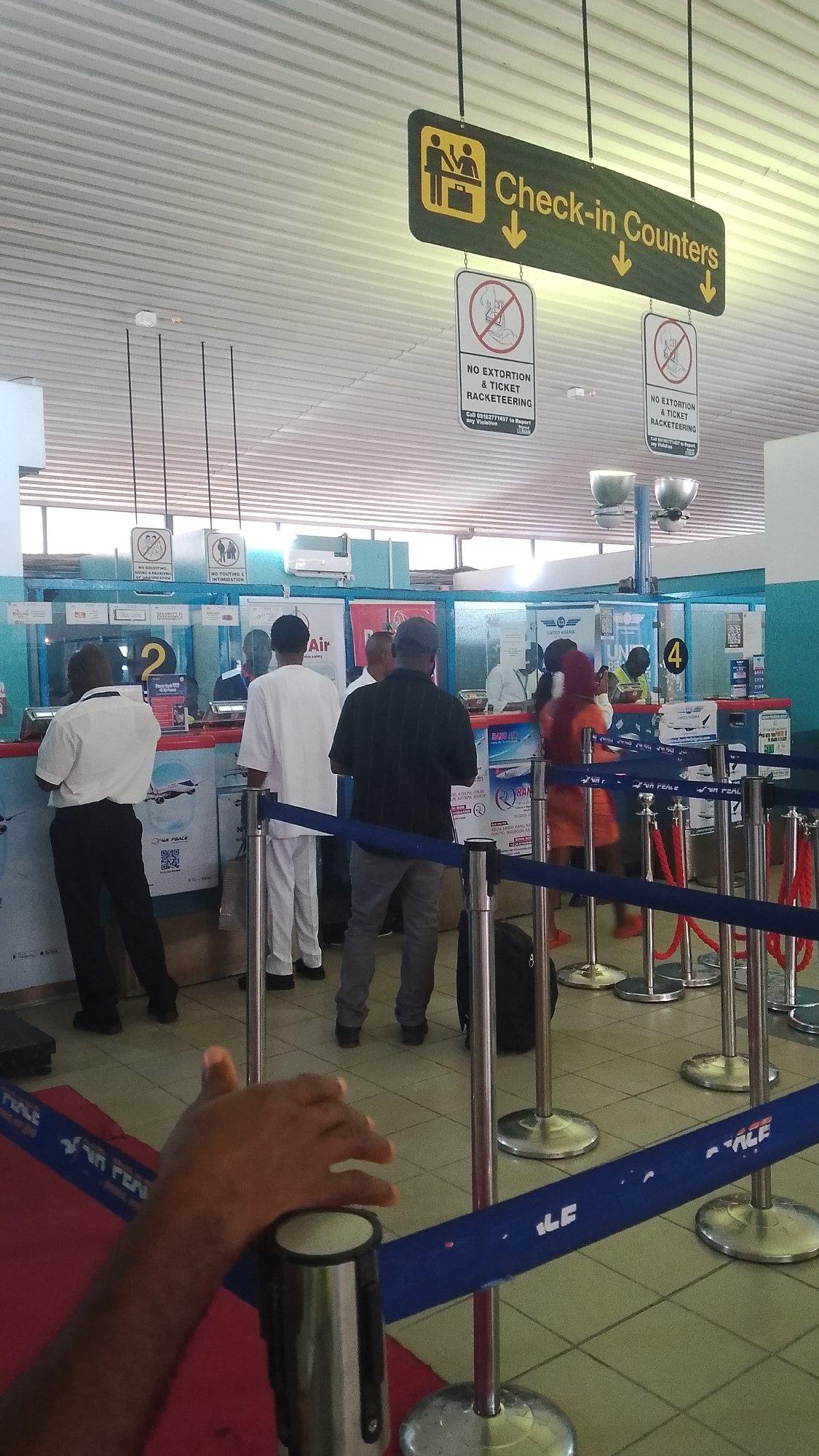 Airport runway repairs proceed amid normal passenger operations