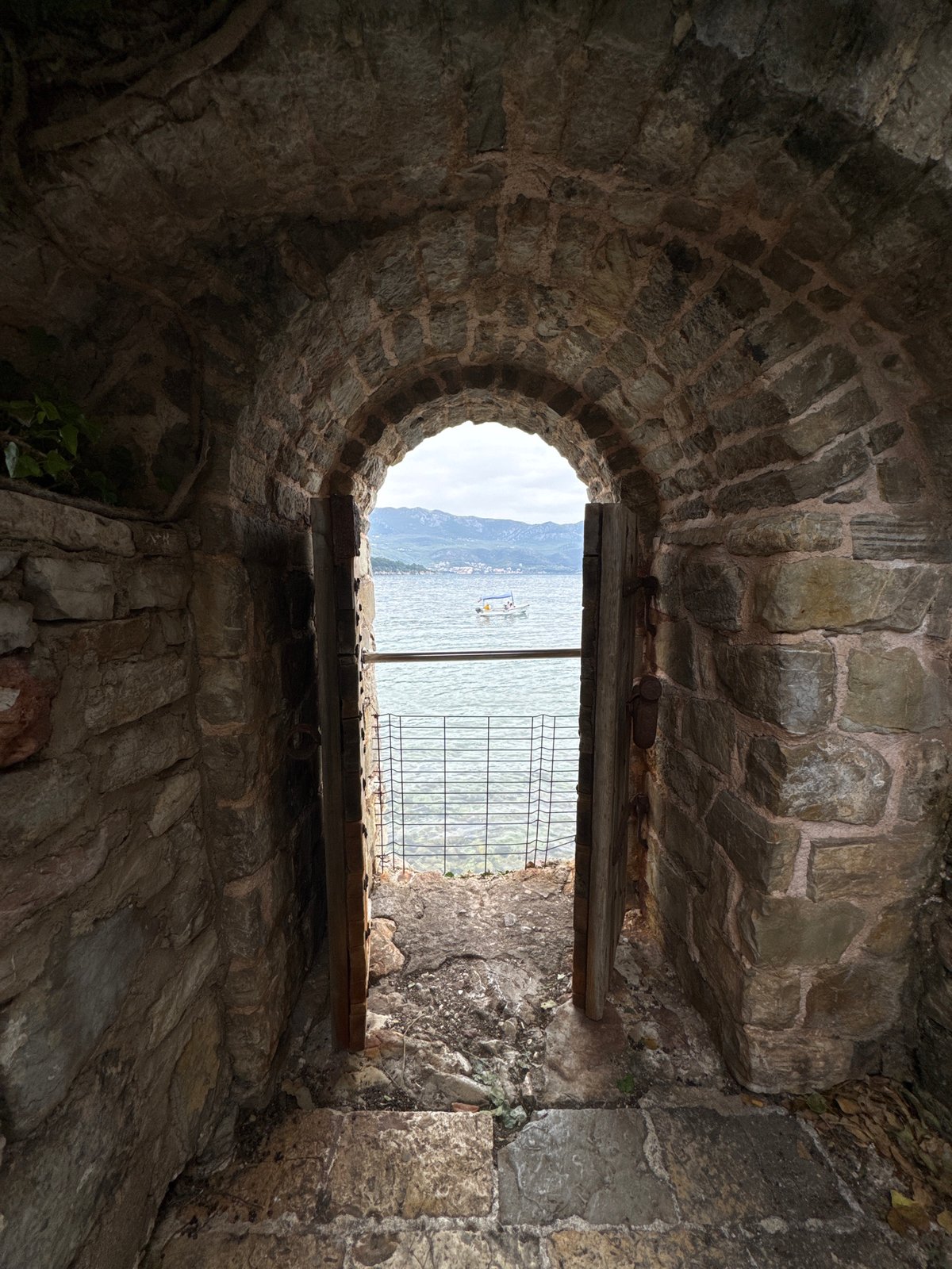 Morning snapshots capture everyday life in coastal Budva, Montenegro