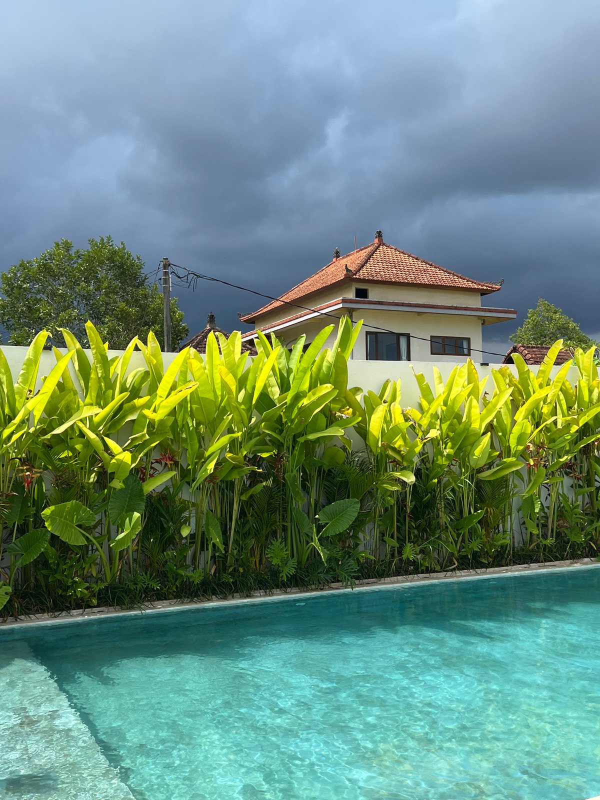 Early morning leisure activities documented at Ubud resort facility