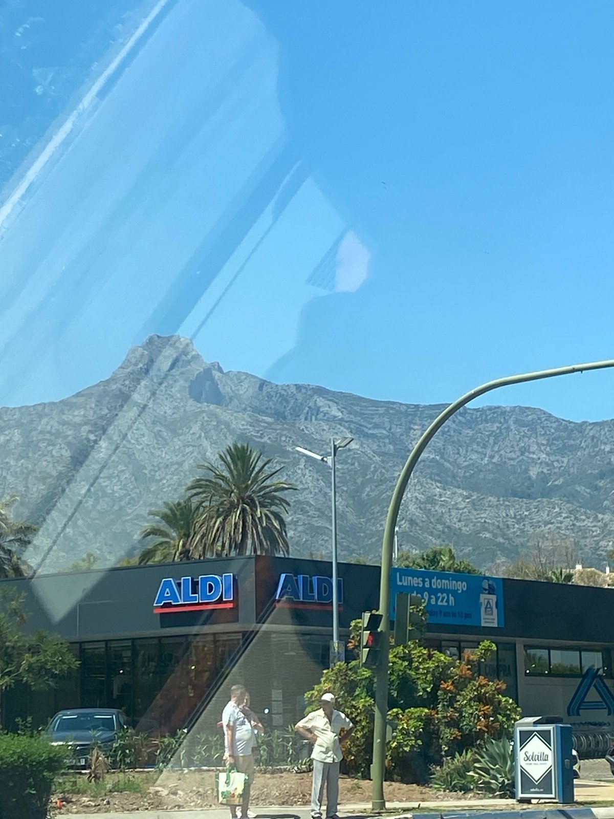 Cruising Marbella's Golden Mile on a sunny afternoon